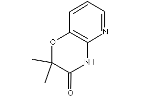 2,2-Dimethyl-2H-pyrido[3,2-b][1,4]oxazin-3(4H)-one structure, CAS 20348-21-4