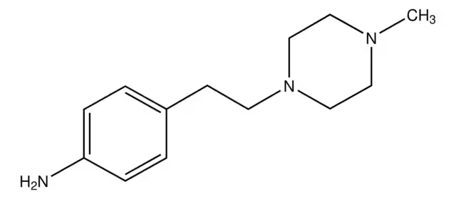 4-(4-Benzylpiperazin-1-Yl)Phenylamine structure, CAS 16154-69-1