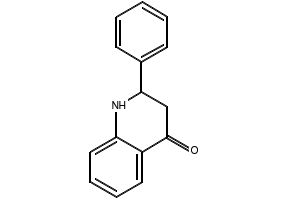 2,3-Dihydro-2-phenyl-4(1H)-quinolinone structure, CAS 16619-14-0