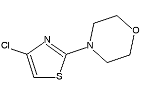 4-(4-Chlorothiazol-2-Yl)Morpholine structure, CAS 848841-68-9