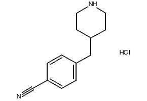 4-(4-Cyanobenzyl)Piperidinehydrochloride structure, CAS 333987-04-5