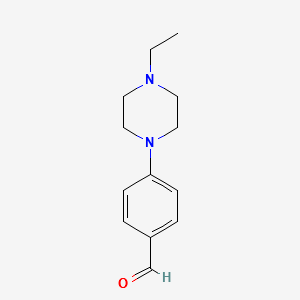 4-(4-Ethylpiperazin-1-Yl)Benzaldehyde structure, CAS 197638-76-9