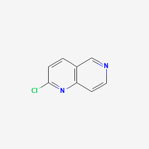 2-chloro-1,6-naphthyridine structure, CAS 23616-33-3