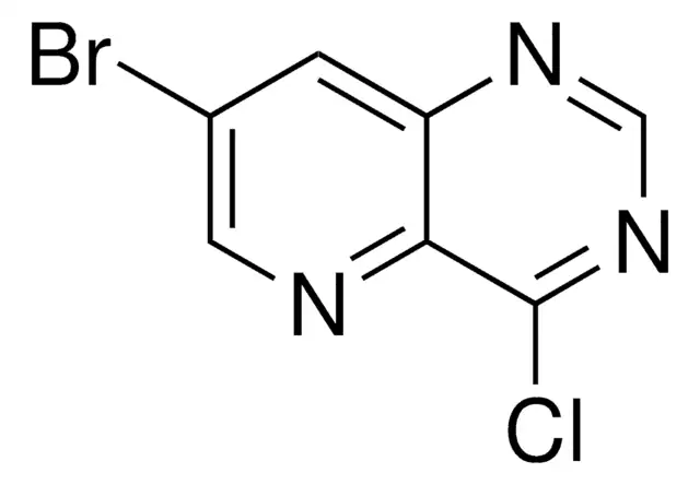 7-bromo-4-chloropyrido[3,2-d]pyrimidine structure, CAS 573675-31-7