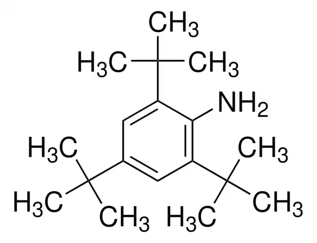 2,4,6-Tri-tert-butylaniline structure, CAS 961-38-6