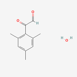 2,4,6-Trimethylphenylglyoxalhydrate structure, CAS 142751-35-7
