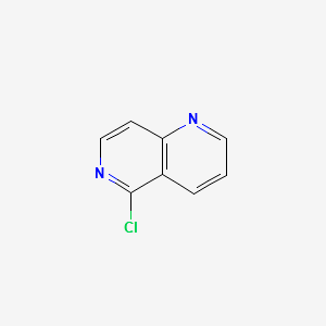5-Chloro-[1,6]naphthyridine structure, CAS 23616-32-2