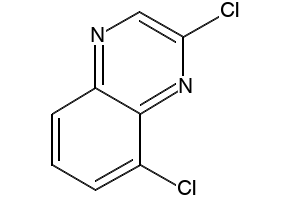 2,8-Dichloroquinoxaline structure, CAS 120258-69-7