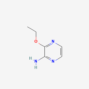 2-Amino-3-ethoxypyrazine structure, CAS 89464-86-8