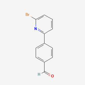 4-(6-Bromopyridin-2-Yl)Benzaldehyde structure, CAS 588727-65-5