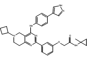 2-Amino-5,6,7,8-tetrahydropyrido-[4,3-d]-pyrimidinedihydrochloride structure, CAS 157327-50-9