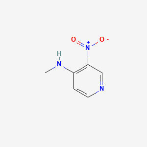 4-(Methylamino)-3-Nitropyridine structure, CAS 1633-41-6