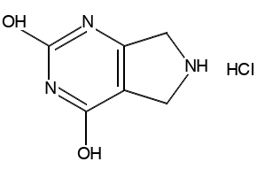 6,7-dihydro-1H-pyrrolo[3,4-d]pyrimidine-2,4(3H,5H)-dione structure, CAS 13931-24-3