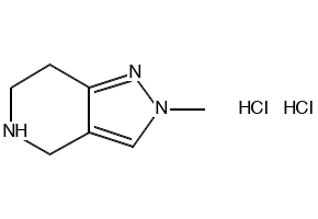 4,5,6,7-Tetrahydro-2-Methyl-2H-Pyrazolo[4,3-C]Pyridinedihydrochloride structure, CAS 157327-45-2
