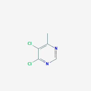 4,5-Dichloro-6-Methylpyrimidine structure, CAS 83942-10-3