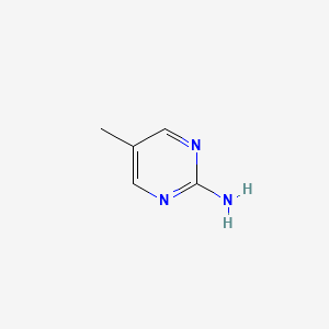 2-Amino-5-methylpyrimidine structure, CAS 50840-23-8
