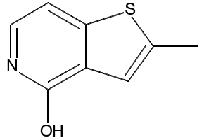 2-methylthieno[3,2-c]pyridin-4(5H)-one structure, CAS 59207-23-7