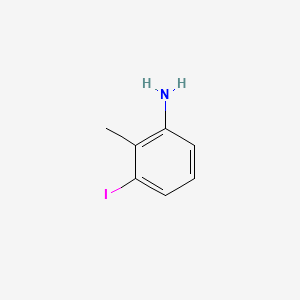 2-Amino-6-iodotoluene structure, CAS 172681-47-9