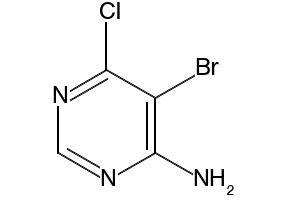 4-Amino-5-Bromo-6-Chloropyrimidine structure, CAS 663193-80-4