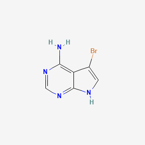 4-Amino-5-Bromopyrrolo[2,3-D]Pyrimidine structure, CAS 22276-99-9