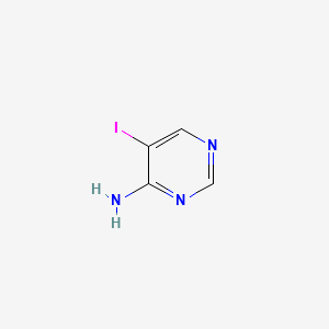 4-Amino-5-Iodopyrimidine structure, CAS 91416-96-5