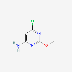 4-Amino-6-Chloro-2-Methoxypyrimidine structure, CAS 3286-55-3