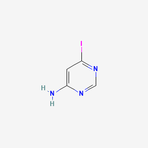 4-Amino-6-Iodopyrimidine structure, CAS 53557-69-0