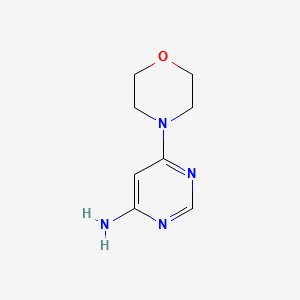 4-Amino-6-Morpholinopyrimidine structure, CAS 96225-80-8