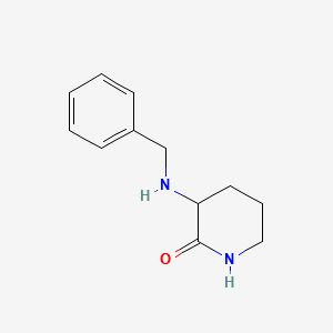benzyl(S)-2-oxopiperidin-3-ylcarbamate structure, CAS 141136-42-7