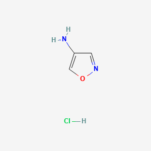 4-Aminoisoxazolehydrochloride structure, CAS 108511-98-4