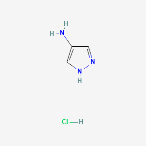 4-Aminopyrazolehydrochloride structure, CAS 4331-28-6