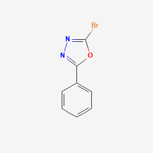 2-Bromo-5-Phenyl-1,3,4-Oxadiazole structure, CAS 51039-53-3