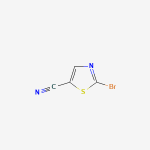 2-Bromo-5-cyanothiazole structure, CAS 440100-94-7
