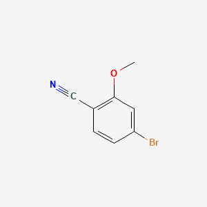 4-Bromo-2-Methoxybenzonitrile structure, CAS 330793-38-9