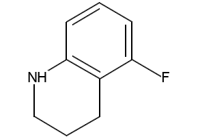 5-fluoro-1,2,3,4-tetrahydroquinolinehydrochloride structure, CAS 1207176-29-1