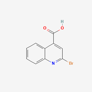 2-Bromoquinoline-4-Carboxylicacid structure, CAS 15733-87-6