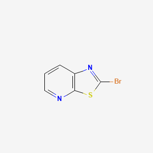 2-Bromothiazolo[5,4-b]pyridine structure, CAS 412923-40-1