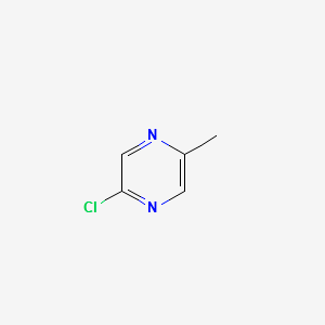 2-Chloro-5-methylpyrazine structure, CAS 59303-10-5