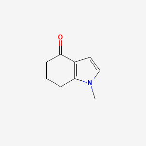 6,7-dihydro-1-methyl-1H-indol-4(5H)-one structure, CAS 51471-08-0