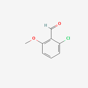 2-Chloro-6-methoxybenzaldehyde structure, CAS 29866-54-4