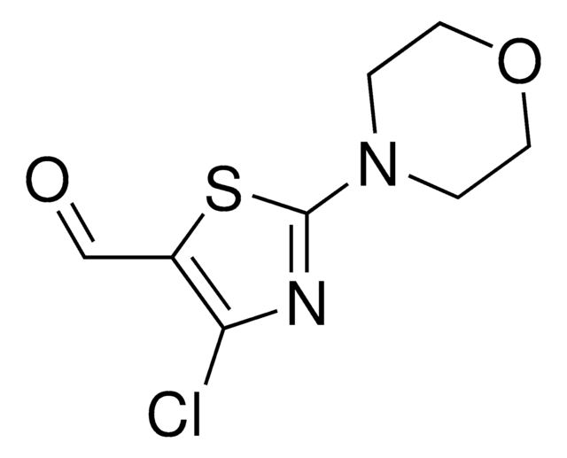 4-Chloro-2-(4-Morpholino)-5-Thiazolecarboxaldehyde structure, CAS 129880-84-8