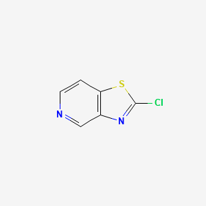 2-Chlorothiazolo[4,5-c]pyridine structure, CAS 884860-63-3