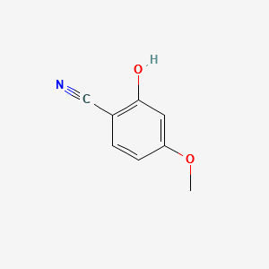 2-Hydroxy-4-methoxybenzonitrile structure, CAS 39835-11-5