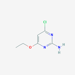 4-Chloro-6-Ethoxypyrimidin-2-amine structure, CAS 89784-02-1