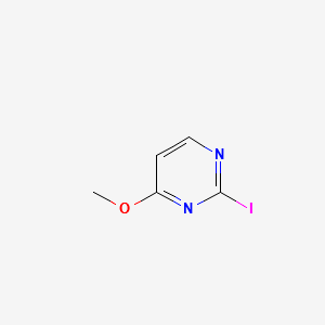 2-Iodo-4-methoxypyrimidine structure, CAS 262353-35-5