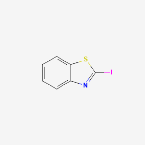 2-Iodobenzothiazole structure, CAS 1123-99-5