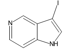3-iodo-1H-pyrrolo[3,2-c]pyridine structure, CAS 877060-47-4