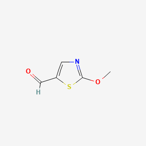 2-Methoxythiazole-5-carbaldehyde structure, CAS 95453-59-1