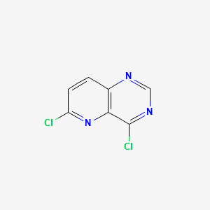 4,6-dichloropyrido[3,2-d]pyrimidine structure, CAS 175358-02-8