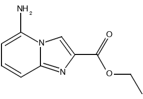 ethyl5-aminoH-imidazo[1,2-a]pyridine-2-carboxylate structure, CAS 1000017-97-9